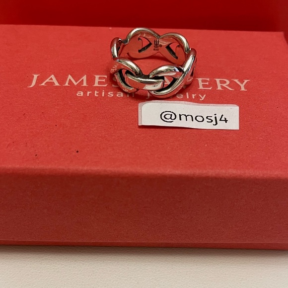 Retired James Avery Infinity Ring - Picture 1 of 4